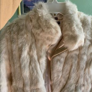 genuine fur coat